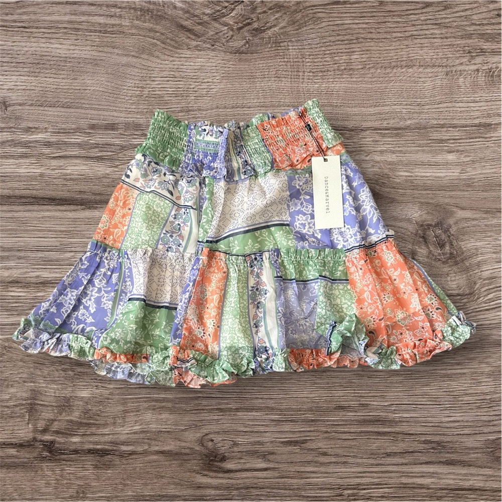 Dance and Marvel Floral Skater Skirt Size Small New With Tags